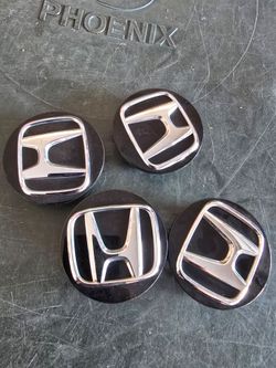 Black Honda Center Caps 4