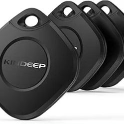 Air Tracker Tag 4 Pack: Bluetooth Item Finder with Apple Find My APP (iOS Only