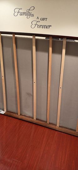 Queen size bed with box frame