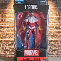 HASBRO MARVEL LEGENDS FALCON ACTION FIGURE JOE FIXIT BUILD A FIGURE SERIES

