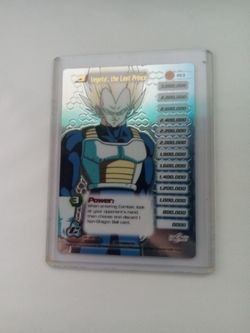 Vegeta Card