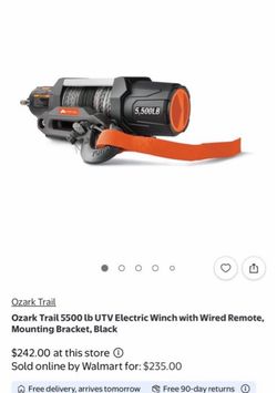 Ozark Trail 5500 lb UTV Electric Winch