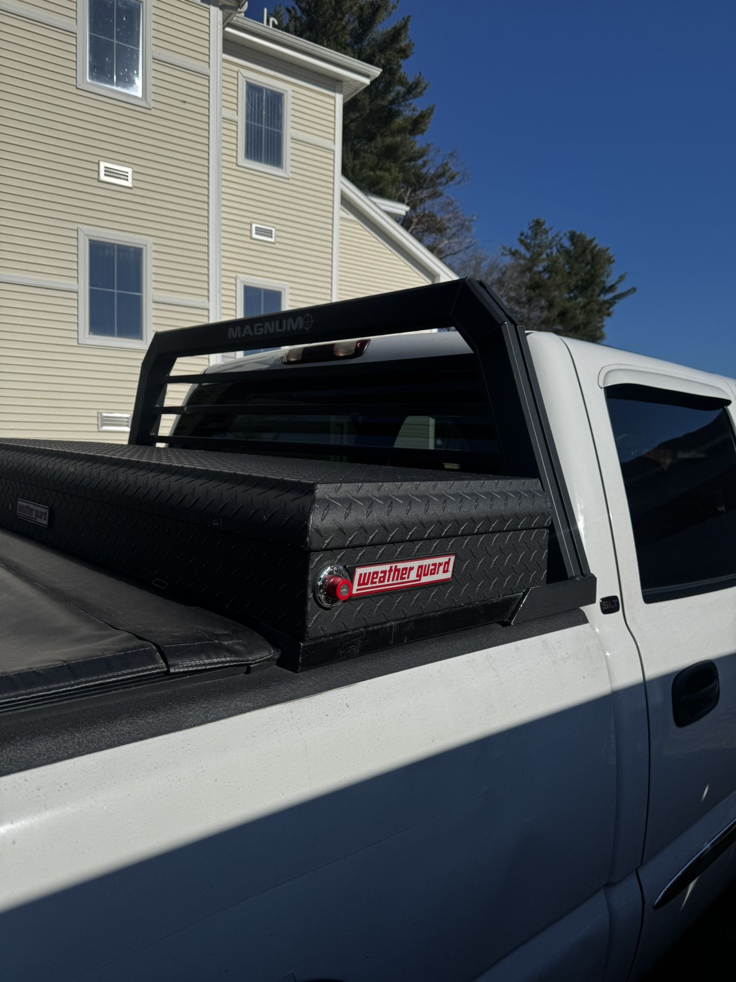 Truck Tool Box And Magnum Back Rack