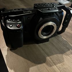Black Magic Pocket 4k Cinema Camera 