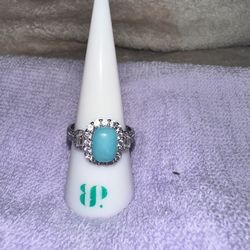 Aqua Stone Ring