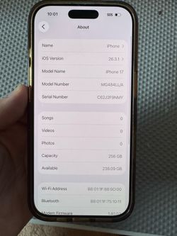 iPhone 17 256 gb unlocked