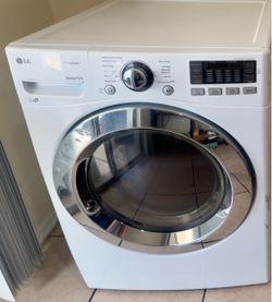 LG TrueSteam Sensor Dry Front-Load Dryer