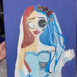Corpse Bride Emily Painting