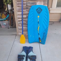 Small Boat Oar $5, O'Neill Water Ski Vest $15, Scott Burke Boogie Board $20 See All Photos 