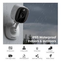 Two Outdoor/Indoor Camera
