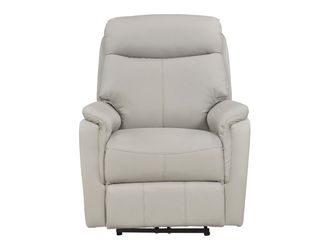 Leif Light Gray Power Reclining Chair