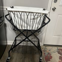 Metal Laundry Basket 