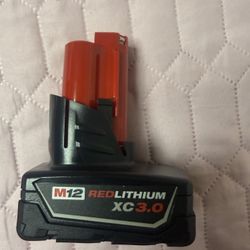 Milwaukee battery m12 3.0