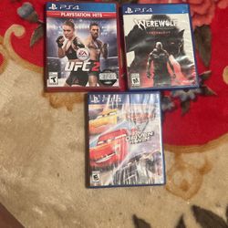 3 Playstation games