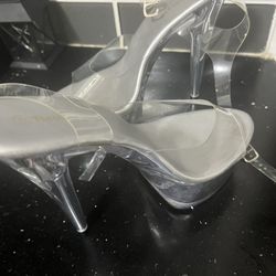 Clear High Heels