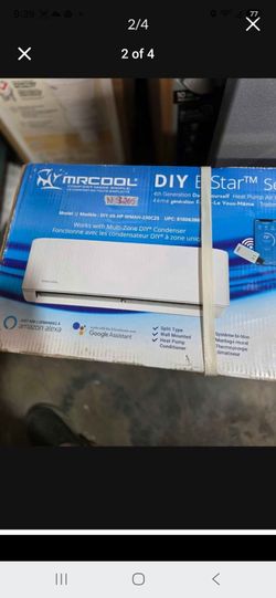 MRCOOL
DIY 9000BTU 3/4-Ton Wall Mount Mini Split Air Handler Only w/ 25ft. DIY Comm Cable,Remote