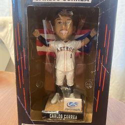 Houston Astros Carlos Correa Puerto Rico Flag Bobblehead
