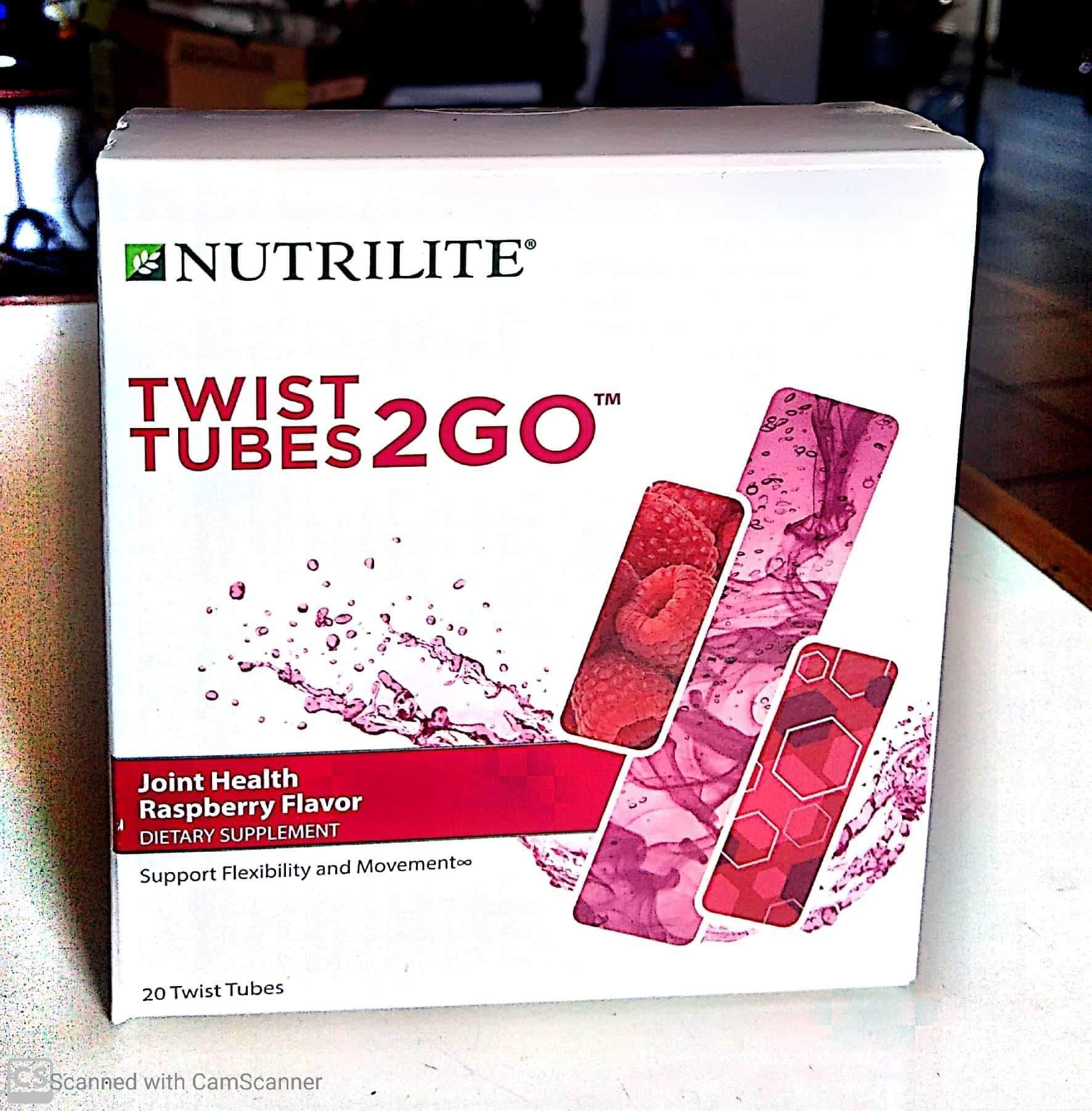 Twist tubes 2GO joint health raspberry flavor