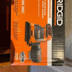 Ridgid Sander 