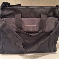 Eddie Bauer Duffel Duffle Bag carry on Travel Suitcase /Overnight/gym bag / diaper/weekender Bag