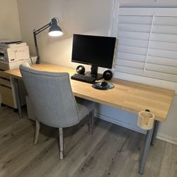 IKEA Karlby Desk With All Accessories