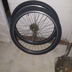 Mountain Bike New Wheels
