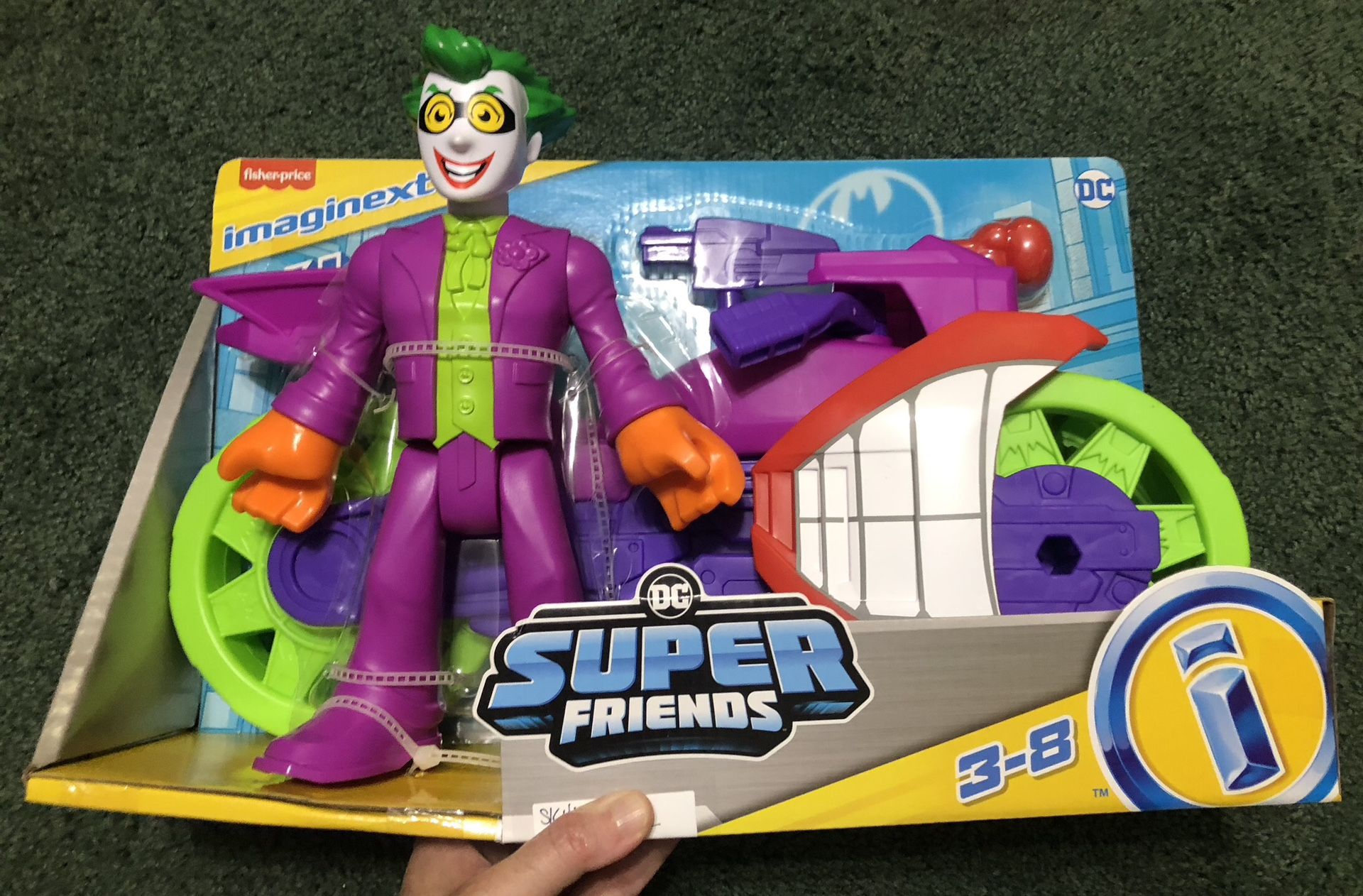 IMAGINEXT JOKER LAFF CYCLE TOY NEW
