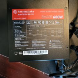 Thermaltake 650W 80+ Bronze Power Supply