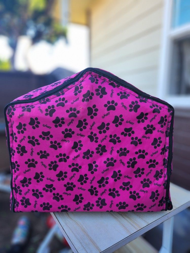 Pink Pet House/bed Zips And Unzips Back And Front $7