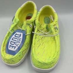 NEW Hey Dude Sneakers Wally Party Mesh Women’s Sz 8 Jr 6  NWT