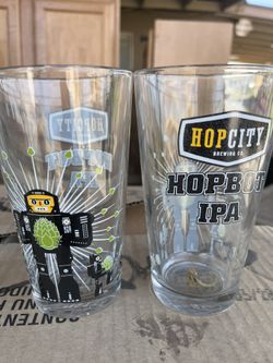 32   16oz Glass Cups 