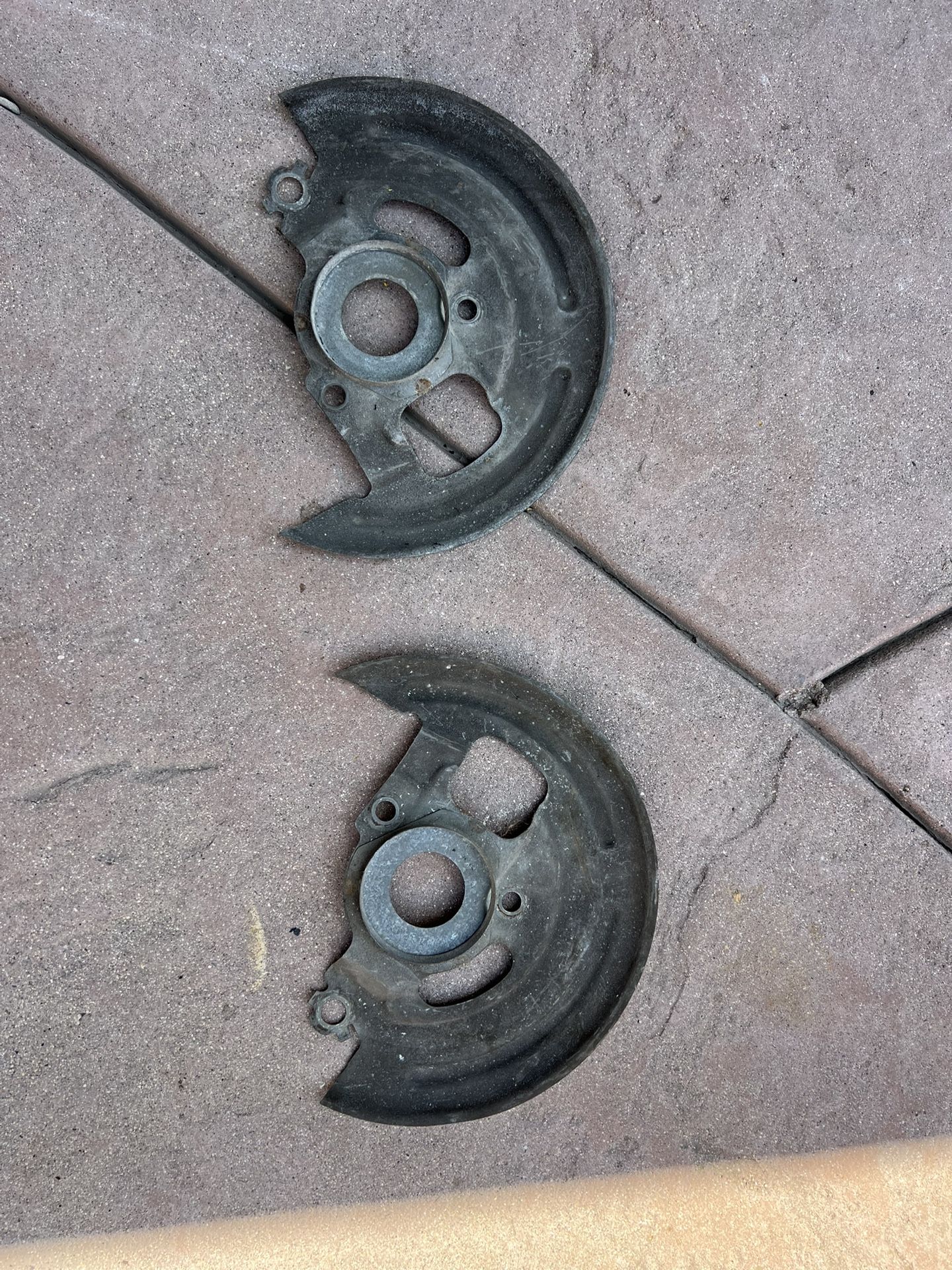 1972 Chevy Chevelle Brake Dust Plates