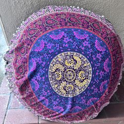 For Sale $20 OBO New 32in Multi-colored Boho Meditation Cushion