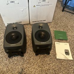 genelec 8030c pair Studio monitor speaker professional
