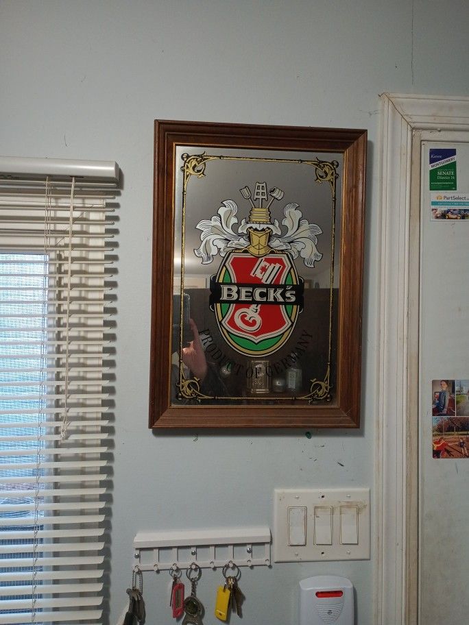 Beck's Beer Bar Mirror