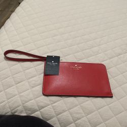 Kate Spade Leather Zip Wristlet make An Offer