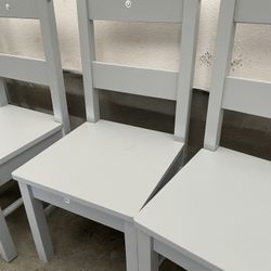 Set Of 4 Toddler Chairs