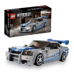 LEGO Speed Champions 2 Fast 2 Furious Nissan Skyline GT-R (R34) 76917
