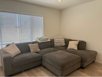 Sectional Gray Couch