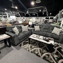 2 PC SOFA AND LOVESEAT 