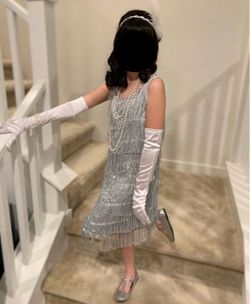 Flapper girl costume size medium