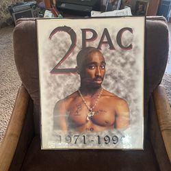  Vintage 2PAC  Shakur Memorial Poster