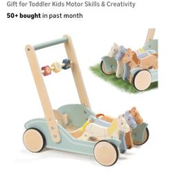 New In Box Galloping Ponies Push and Pull Activity Walker