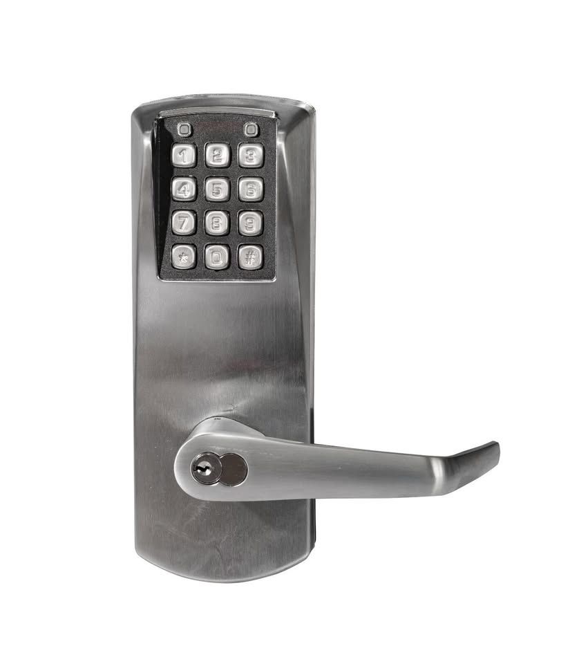NEVER NEEDS CHARGING! Kaba E-plex f66-20b010wsp-626 Electronic Keyless Lock