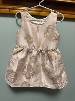 Girls mauve floral dress 3T