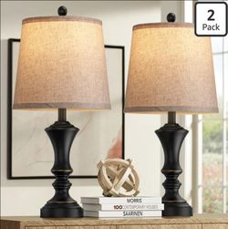 Black lamps (2 pack)