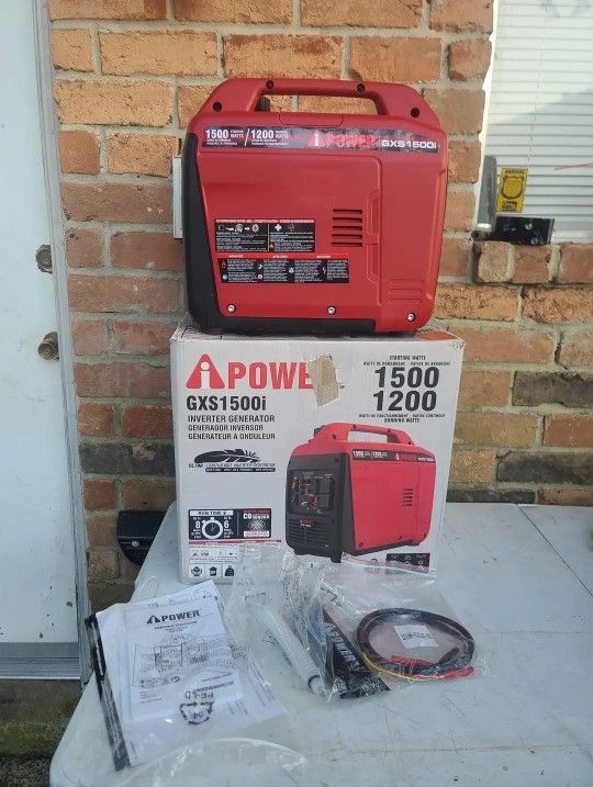 ipower GXS1500w inverter generator Light weight and Very Quiet