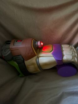 Buzz Lightyear Toy Story Arm Gauntlet light up cup/drink holder