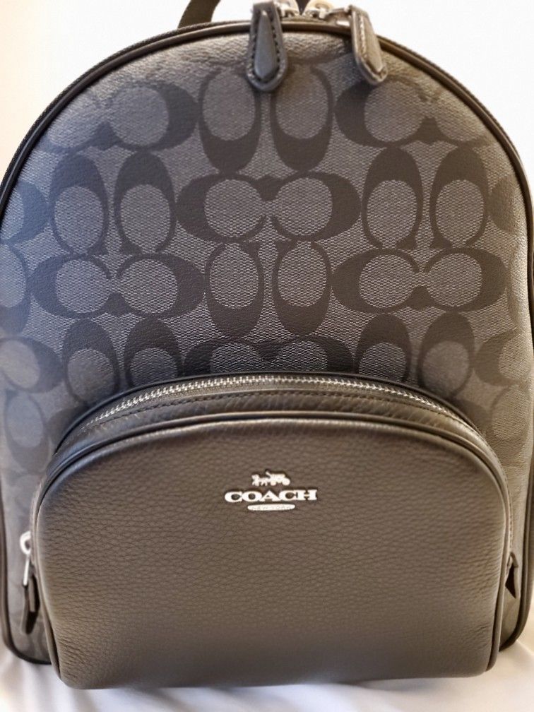 Coach Court Backpack/Purse In Signature Canvas for Sale in Spring, TX -  OfferUp