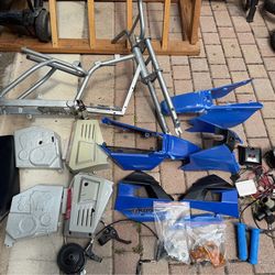 Razor and misc bike parts